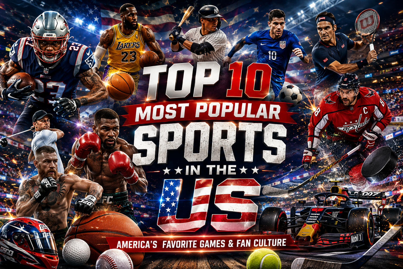 Top 10 Most Popular Sports in the US