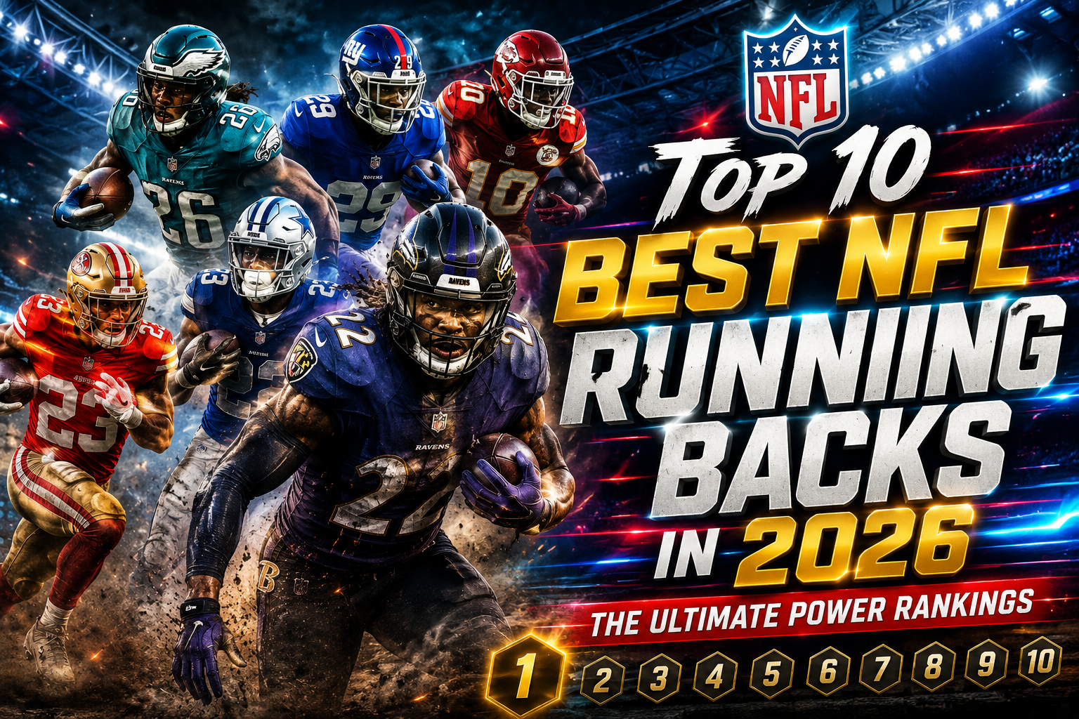 Top 10 Best NFL Running Backs in 2026: The Ultimate Power Rankings