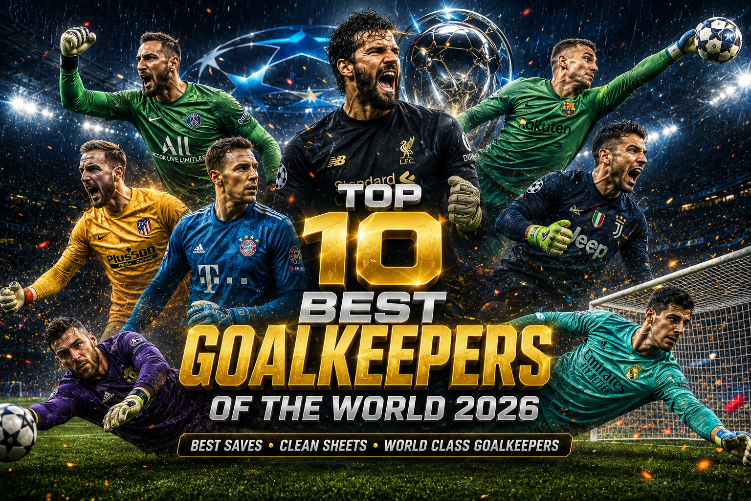 Top 10 Best goalkeeper of the World football 2026-ai ranked