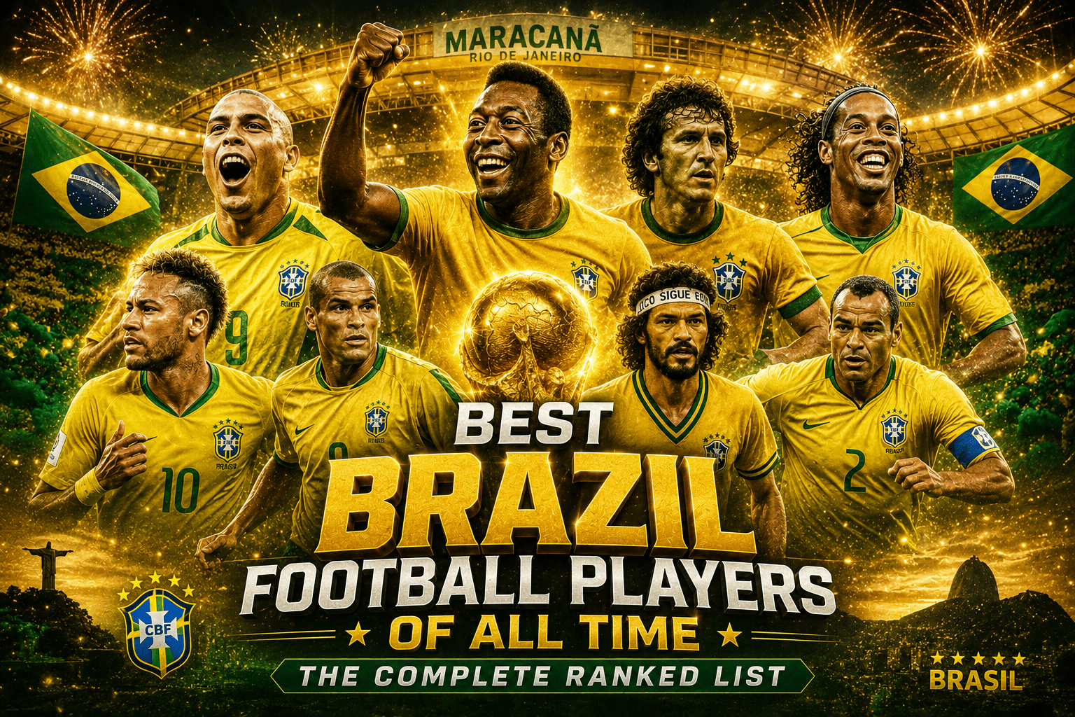 20 Best Brazil Football Players of All Time — The Complete Ranked List