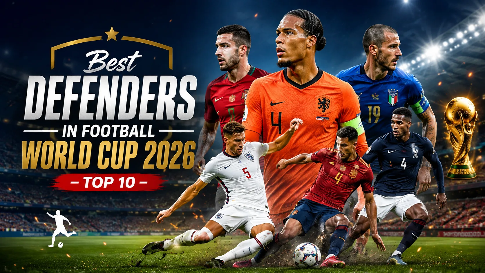 Best Defenders in Football World Cup 2026 – Top 10