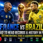 France Vs Brazil Head to Head Records & History in FIFA (All-Time)