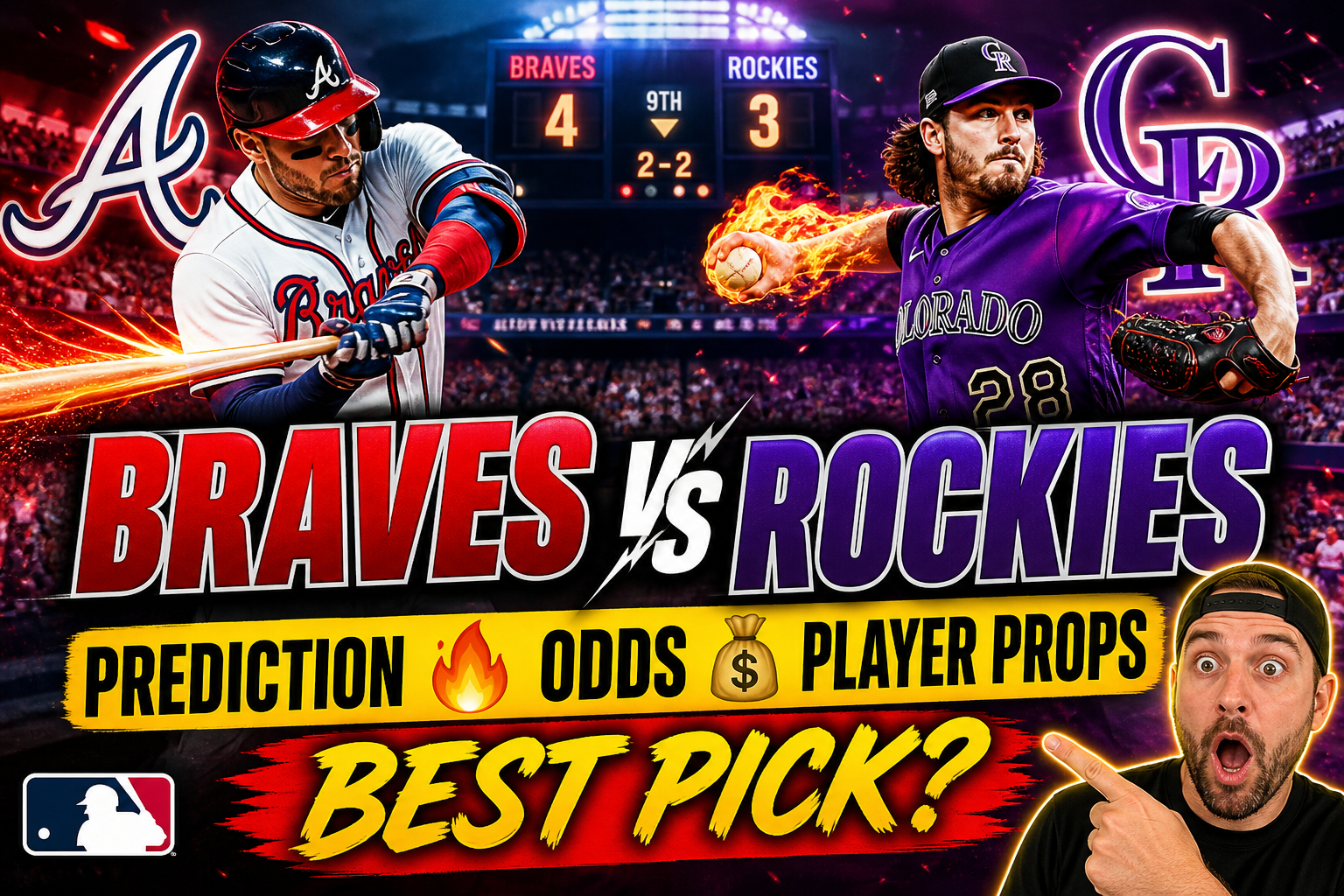 Braves vs. Rockies Prediction, Odds & Player Props — May 4, 2026
