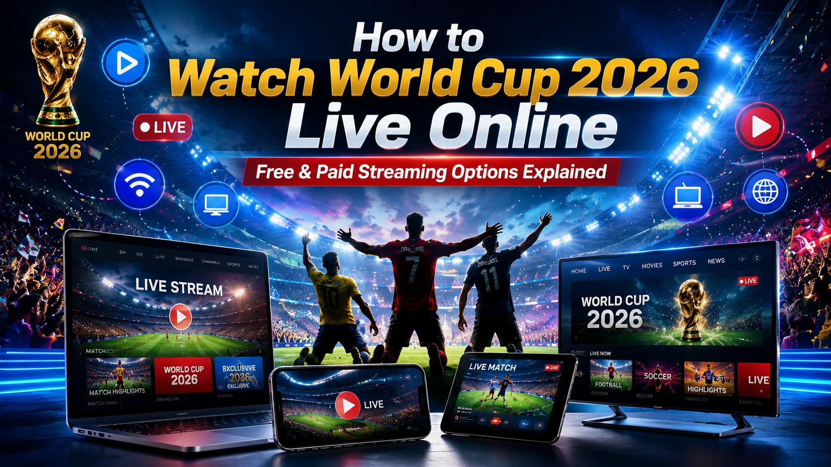 How to Watch World Cup 2026 Live Online — Free & Paid Options