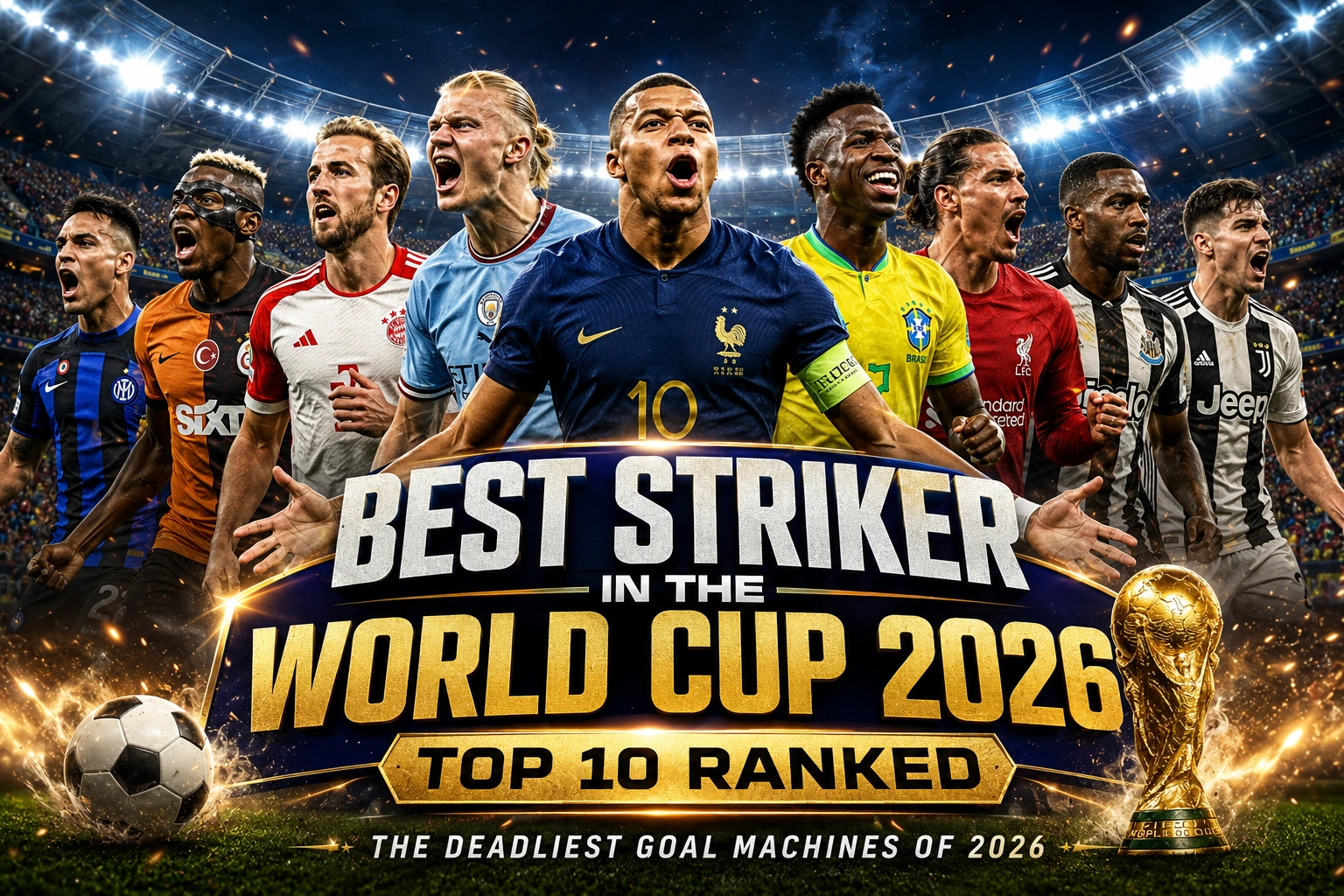 Best Striker in the World Cup 2026 – Top 10 Ranked