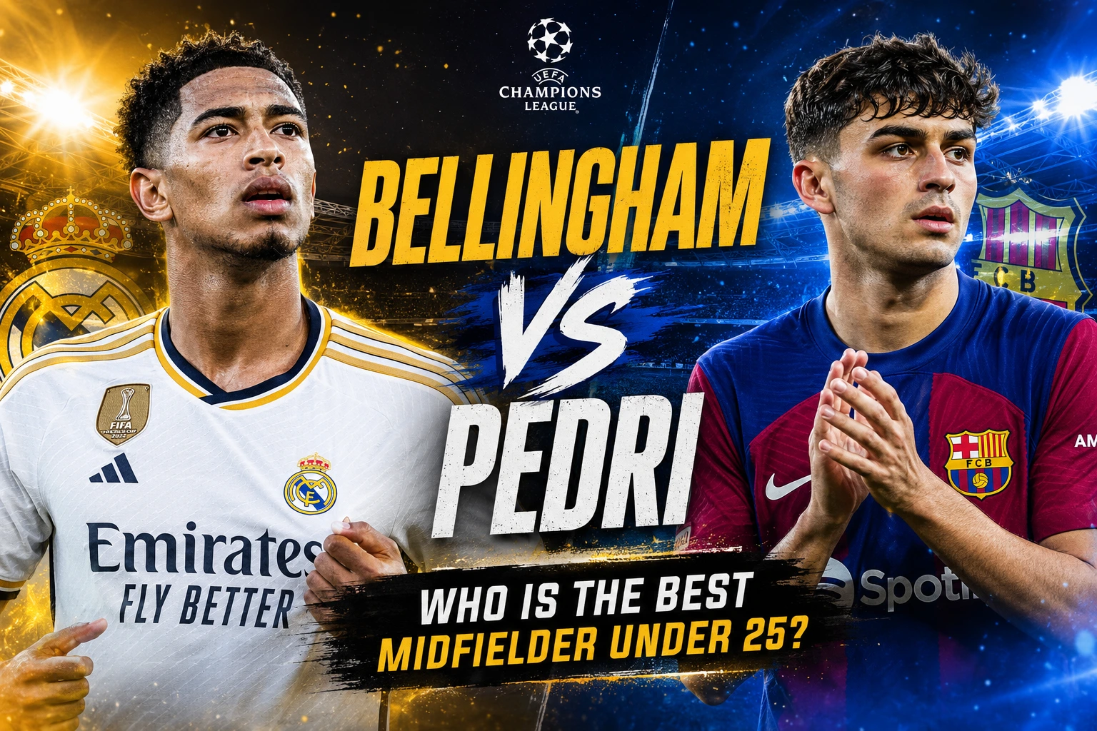 Bellingham vs Pedri: Who is the Best Midfielder Under 25?