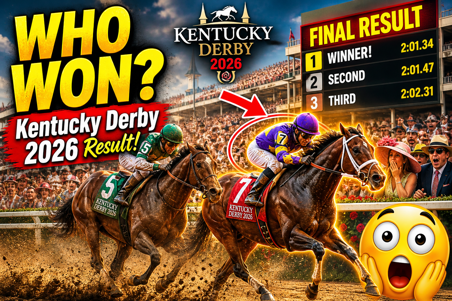Who Won the Kentucky Derby 2026? Kentucky Derby result