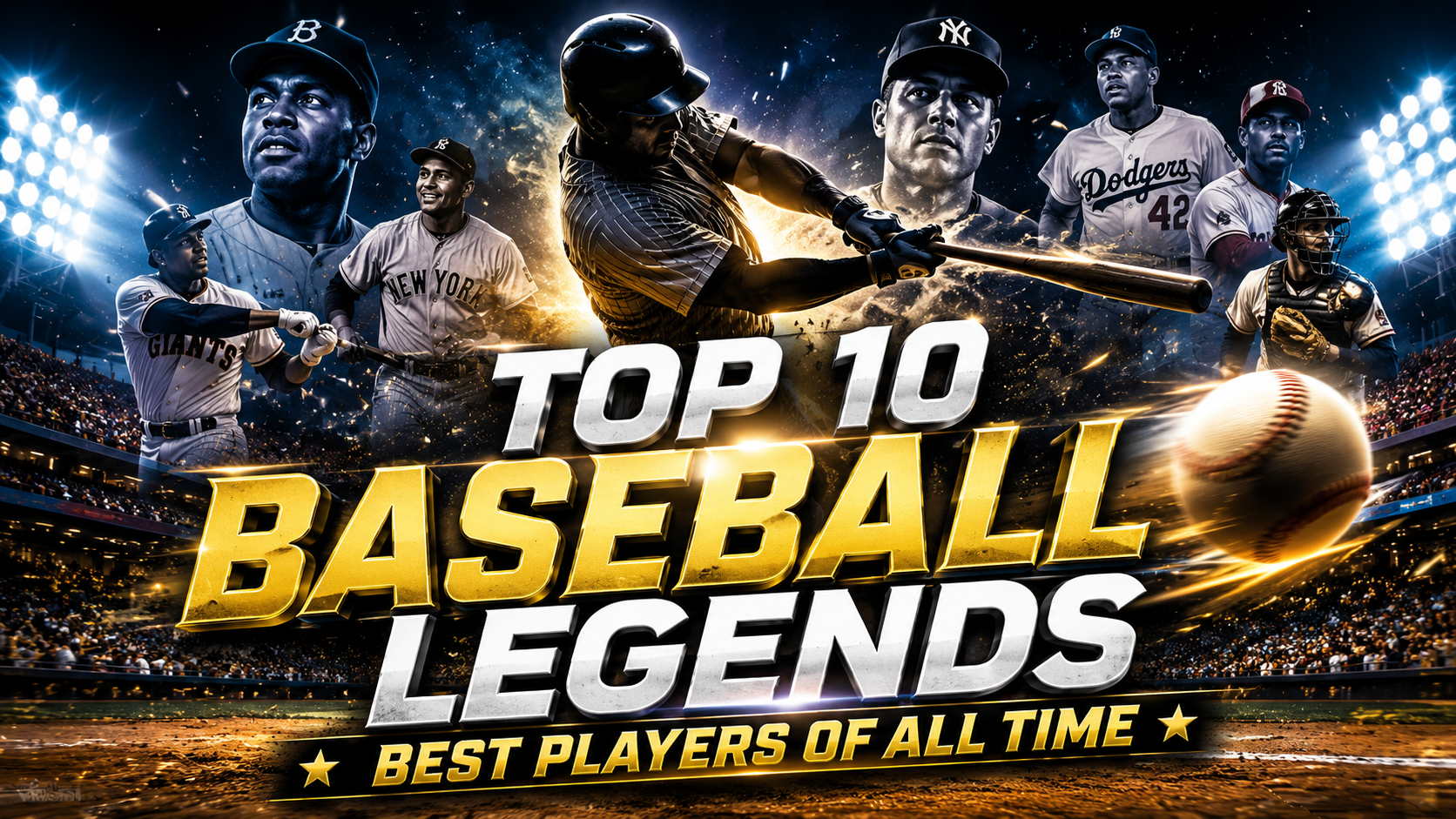 Top 10 Baseball Best Players of All Time