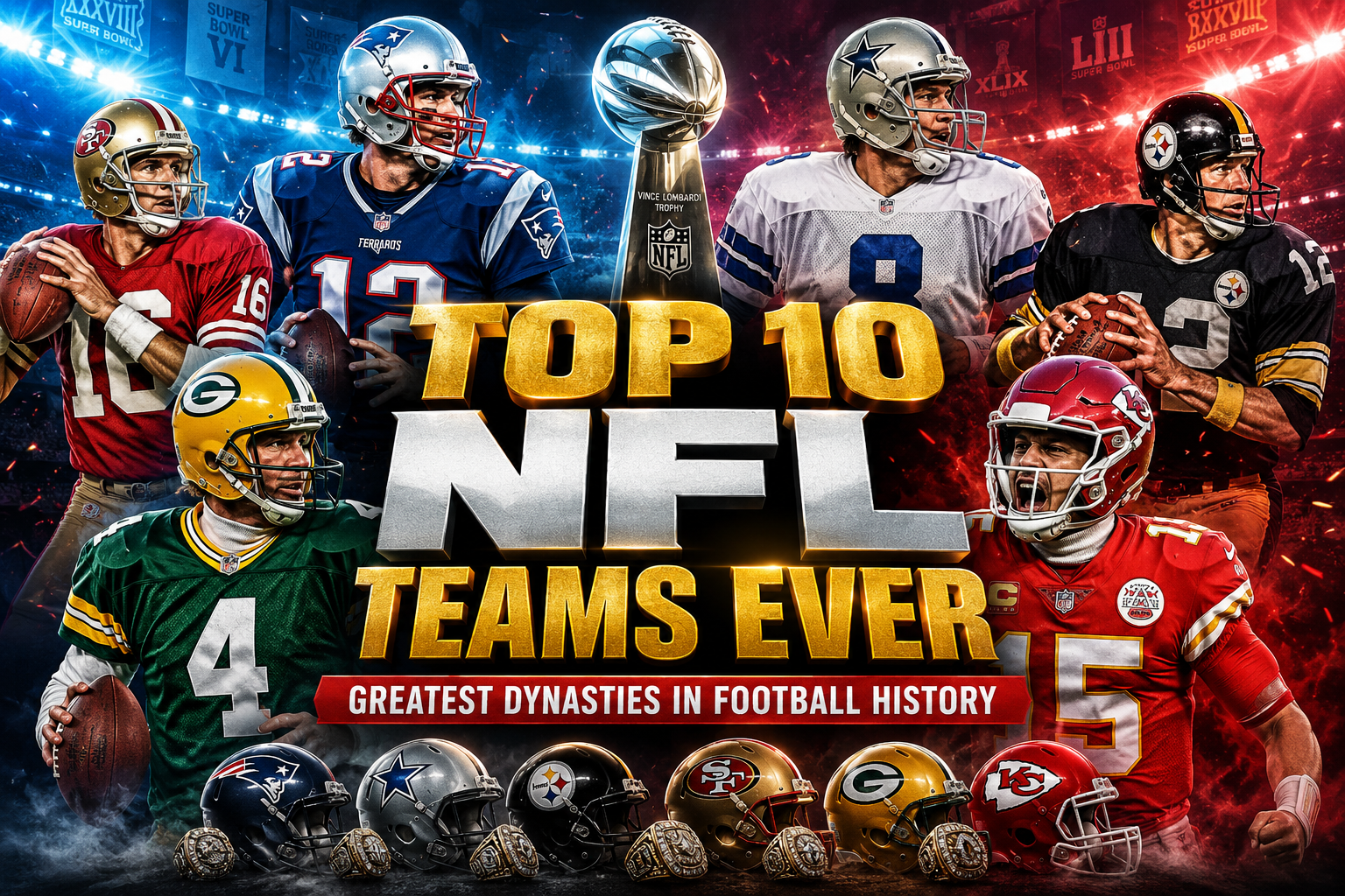 Top 10 Best NFL Teams of All Time