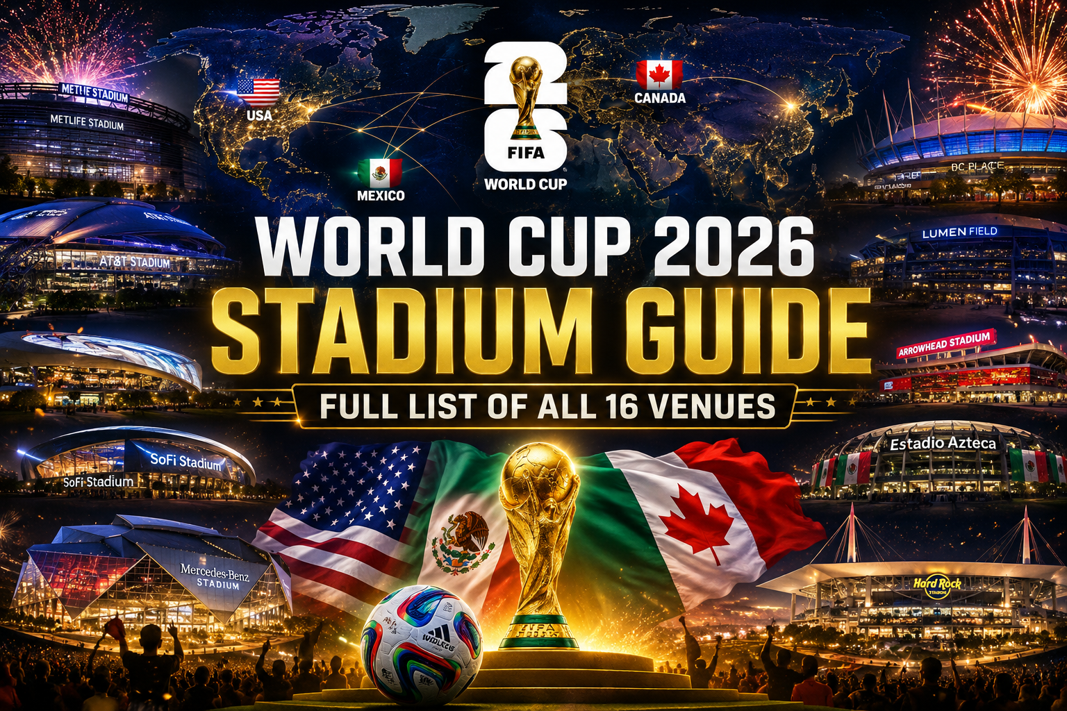 World Cup 2026 Stadium Guide: Every Venue You Need to Know