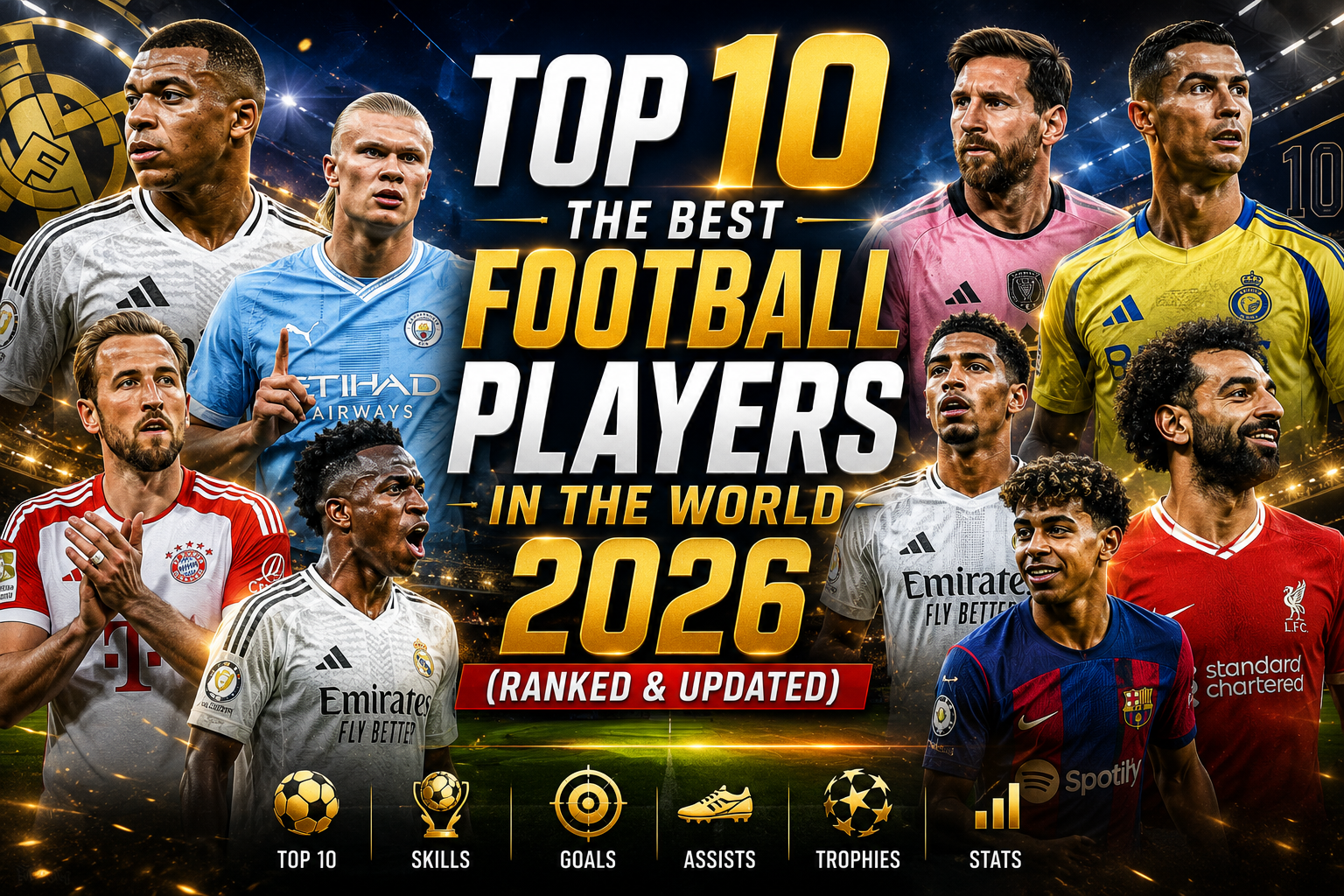 Top 10 The Best Football Players in the World 2026